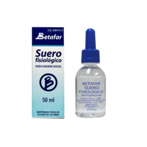 Suero fisiológico pipeta